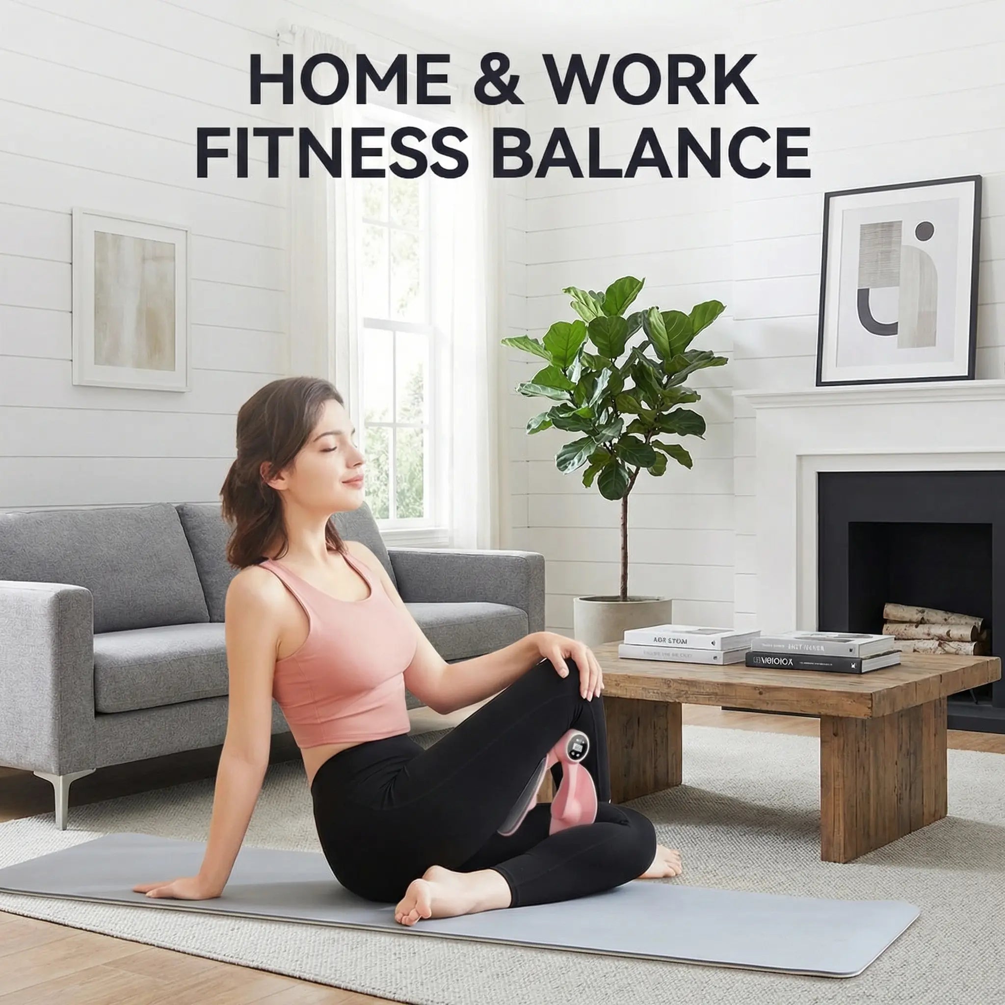 Adjustable Thigh & Hip Trainer Portable Resistance Fitness Equipment for Home Workout and Daily Training