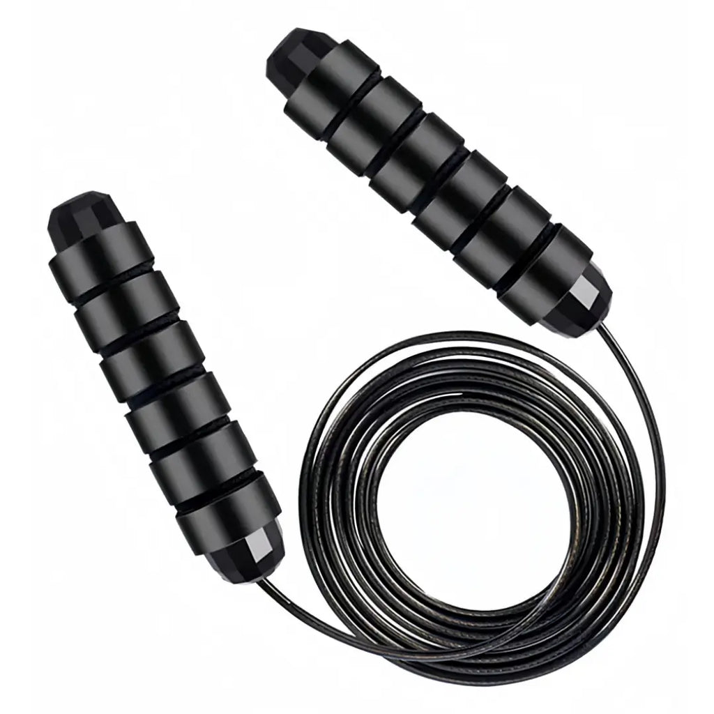 LMMAKE Premium Adjustable Jump Rope with High-Speed Ball Bearings Durable Steel Wires for Tangle-Free Skipping Effective Calorie Burning & Cardio Exercise for Home Gym & Outdoor Use