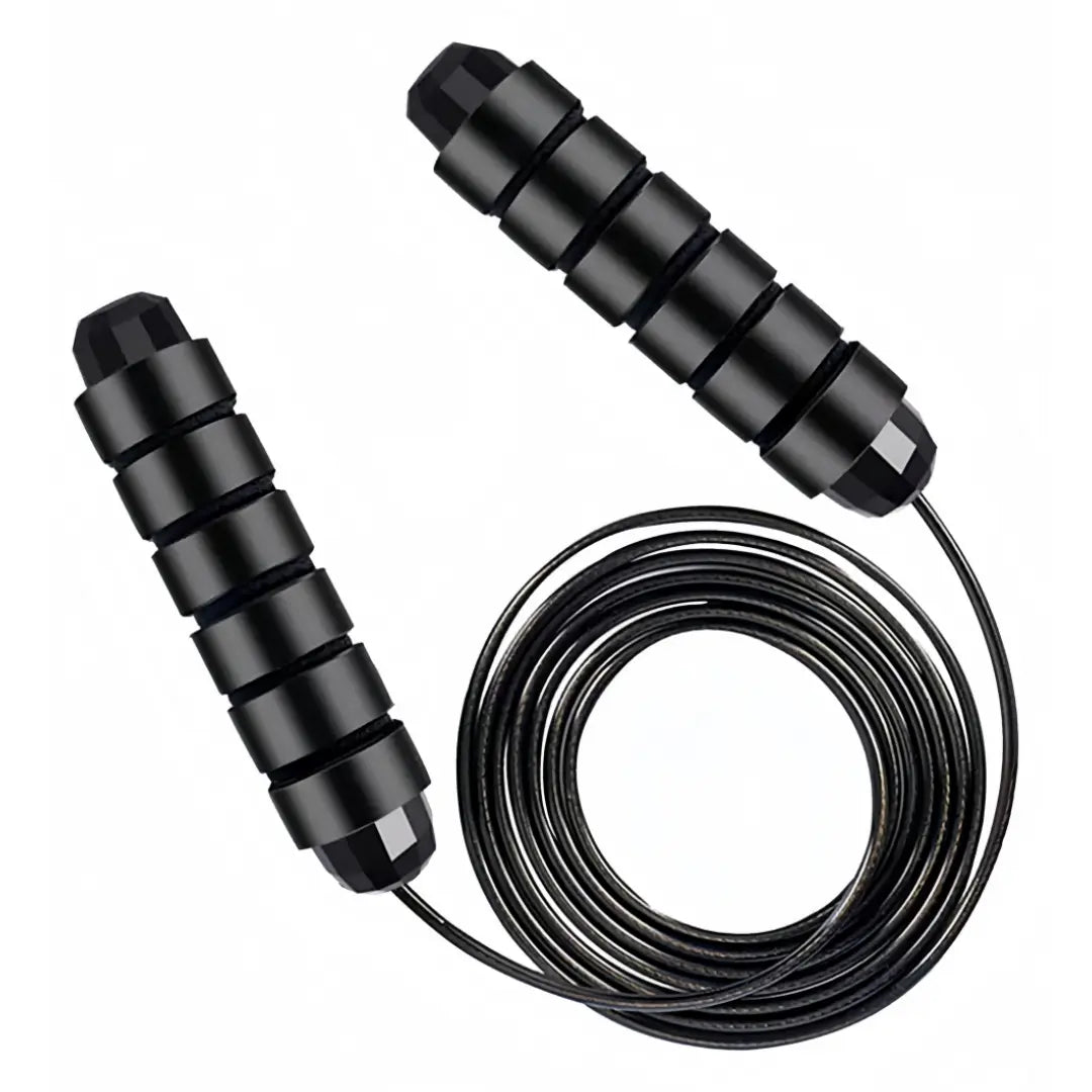 LMMAKE Premium Adjustable Jump Rope with High-Speed Ball Bearings Durable Steel Wires for Tangle-Free Skipping Effective Calorie Burning & Cardio Exercise for Home Gym & Outdoor Use